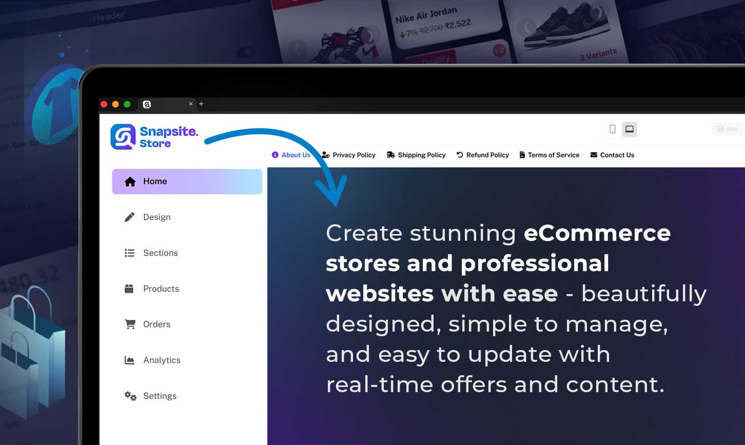 Snapsite Ecommerce